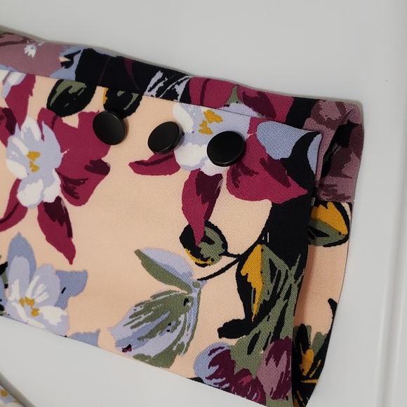 NWT Beautiful Nina Parker One Button Floral Print Fashion Blazer - Picture 7 of 7